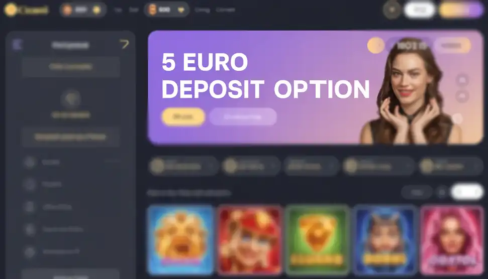 depot minimum 5€ casino