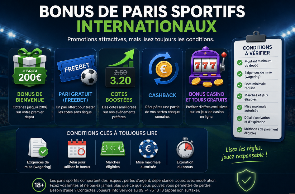 bonus paris sportifs